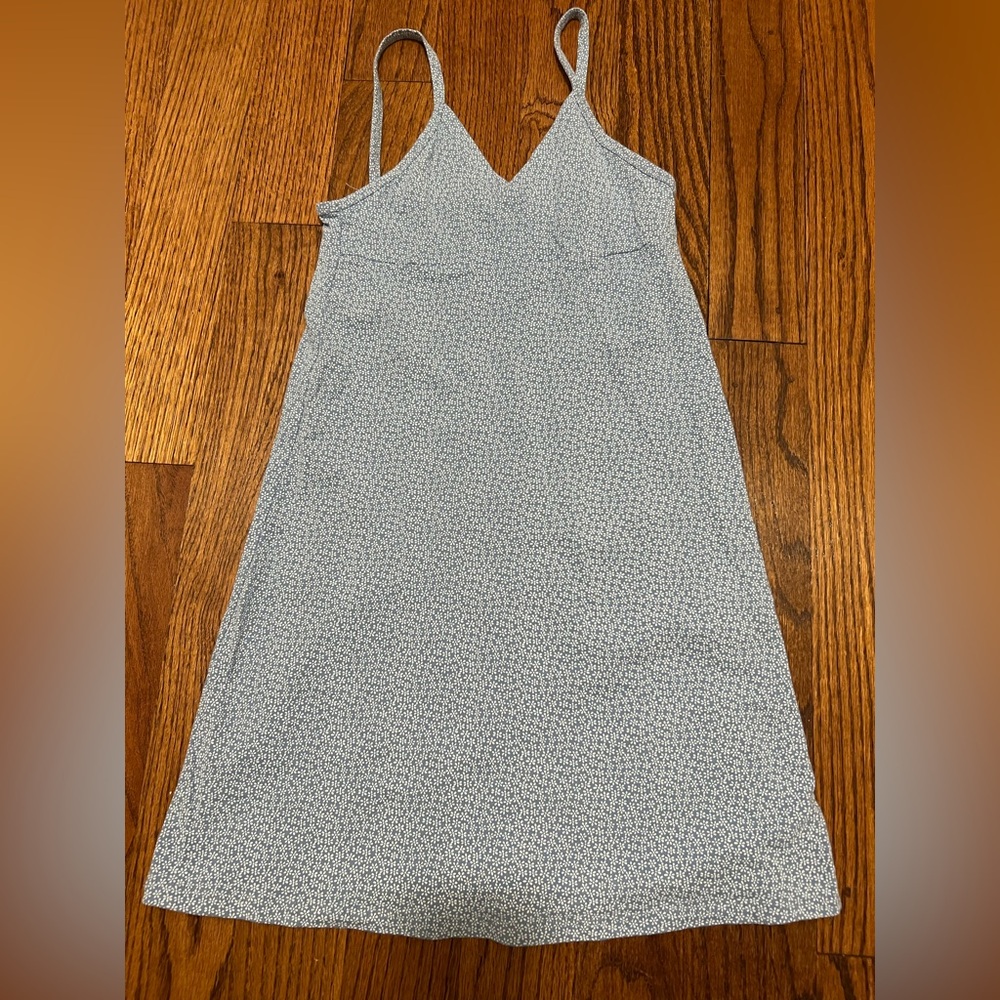 Brady Melville blue floral casual dress